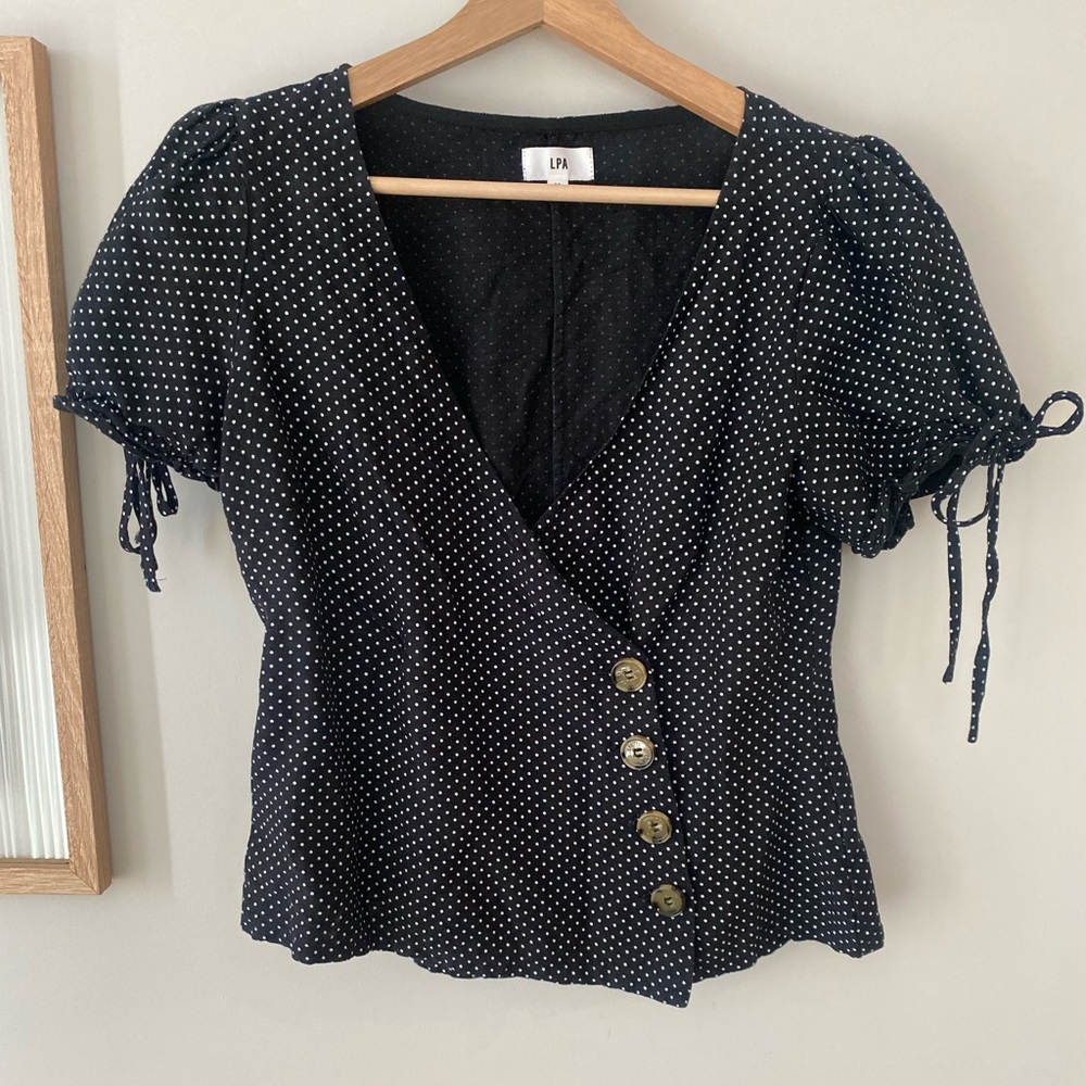 LPA Polka Dot Top
